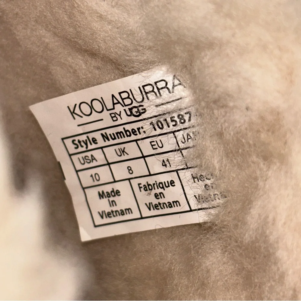 Koolaburra by Ugg Women’s Victoria Short Fur Boots Size 10